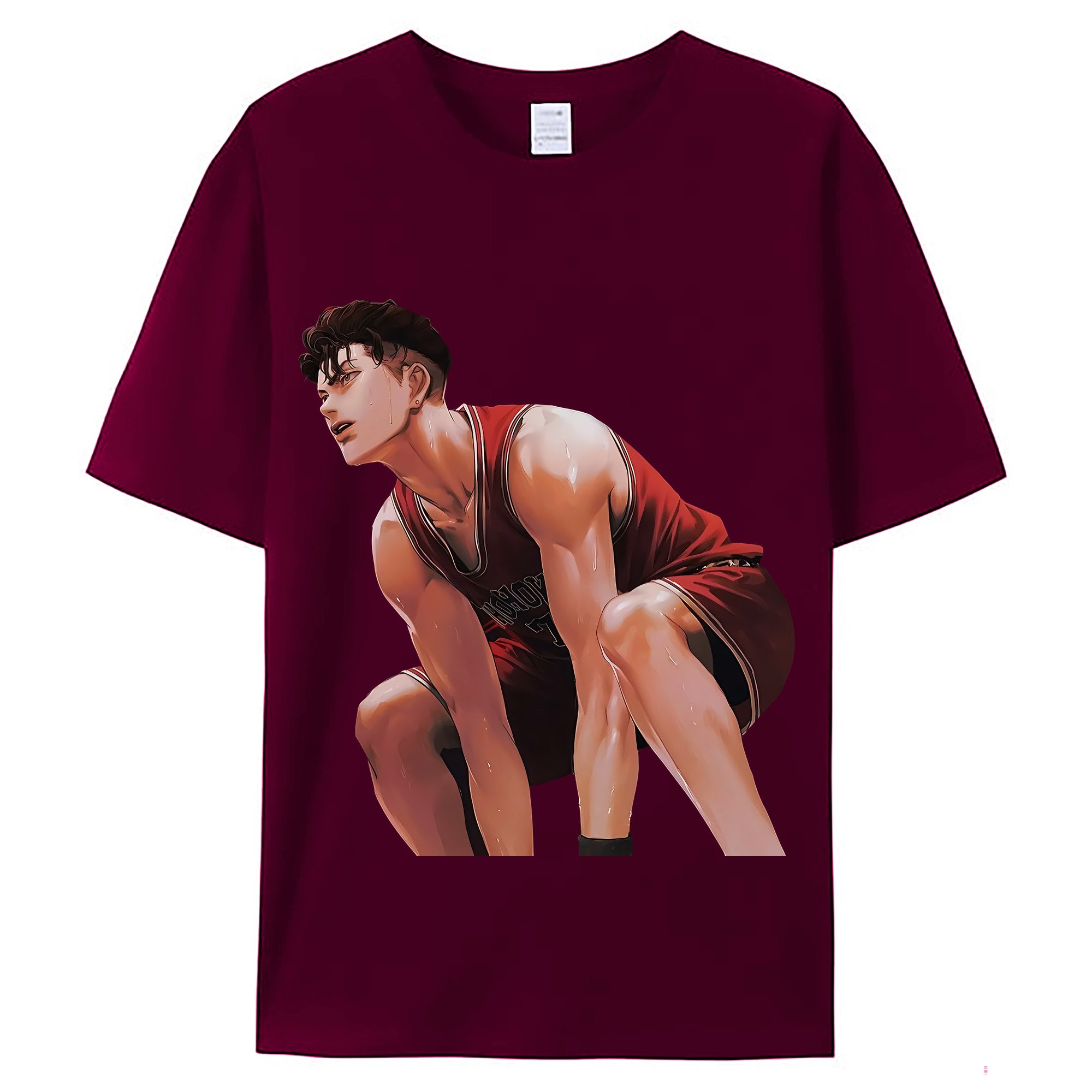 （画像用） SLAM DUNK／スラムダンク レディースカジュアルプリントTシャツ（綿100％）